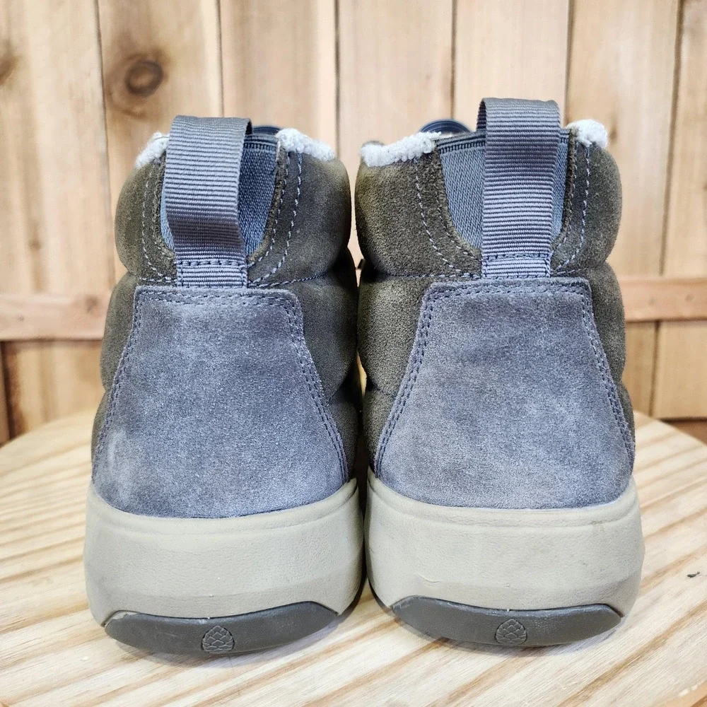Stio Colter Mid Boots Mens 11 Gray‎ Suede Insulated Winter Snow Casual Outdoor